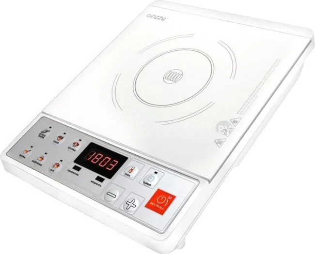 Настольная плита Ginzzu HCI-165