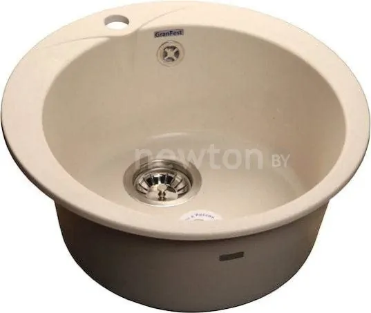 Кухонная мойка GranFest Rondo GF-R480 (белый)