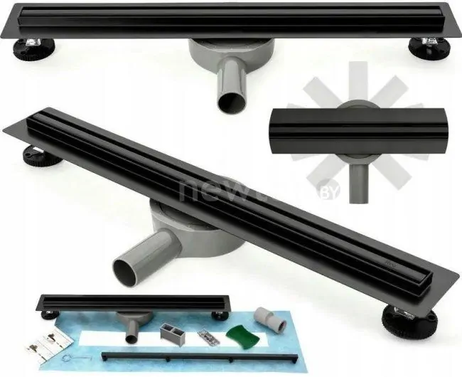Трап/канал Rea Neo Slim Pro 50 (черный)