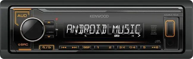 USB-магнитола Kenwood KMM-104AY