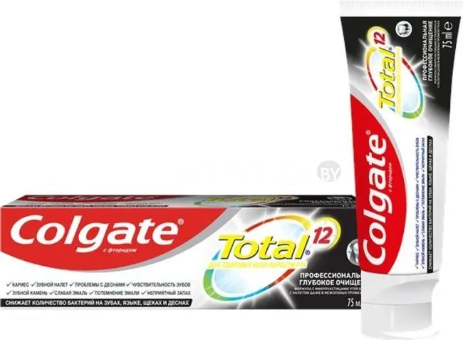 Зубная паста Colgate Total 12 Профессиональная Глубокое Очищение 75 мл