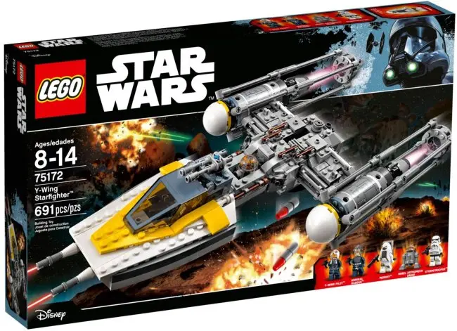 Конструктор LEGO Star Wars 75172 Звездный истребитель типа Y