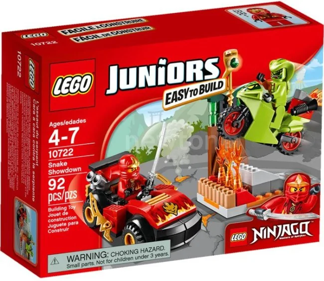 Конструктор LEGO Juniors 10722 Схватка со змеями (Snake Showdown)