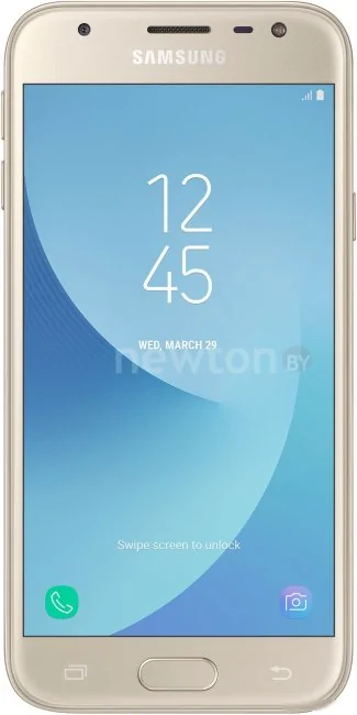 Телефон Samsung Galaxy J3 Pro (2017) Dual SIM (золотистый) [SM-J330G/DS]