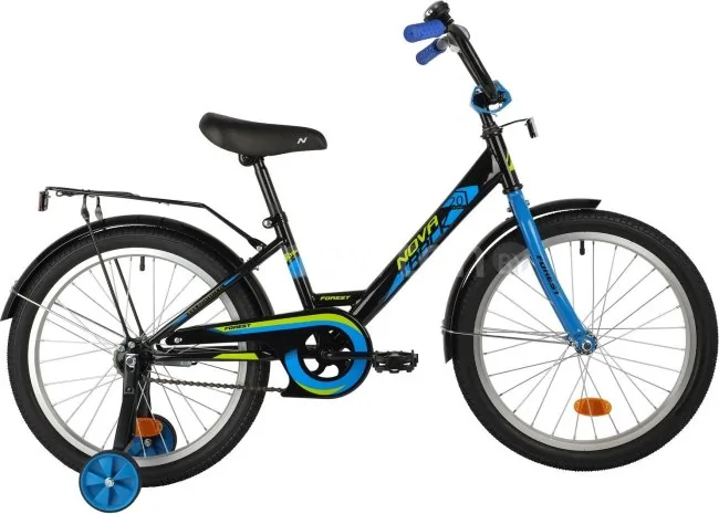 Детский велосипед Novatrack Forest 20 2021 201FOREST.BK21 (черный)