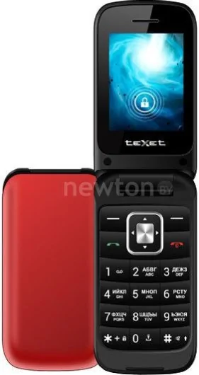 Телефон TeXet TM-422 (красный)