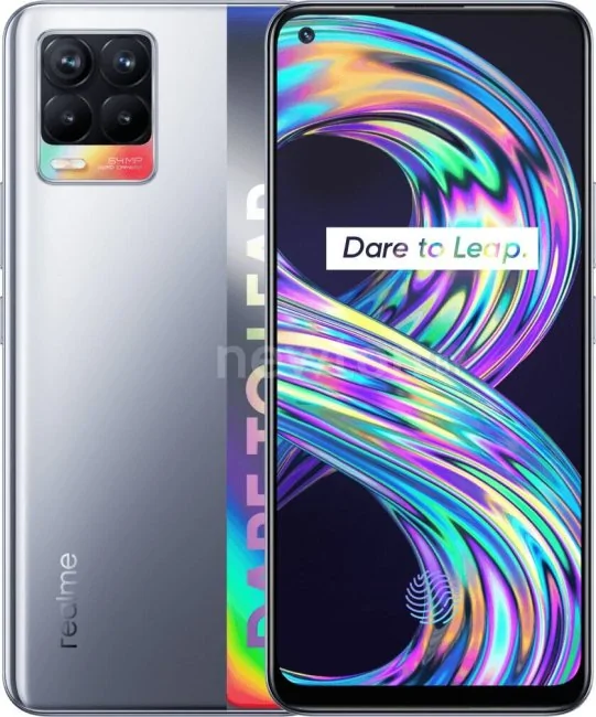 Телефон Realme 8 6GB/128GB (кибер серебристый)