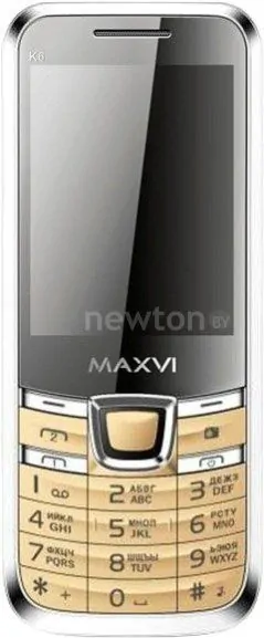 Телефон Maxvi K6 Gold