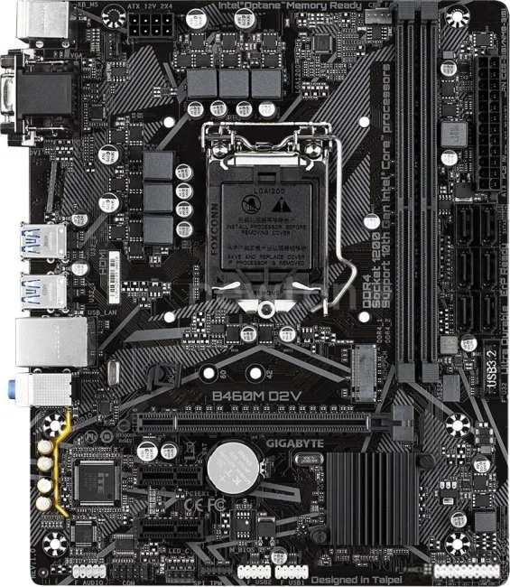 Материнская плата Gigabyte B460M D2V (rev. 1.0)