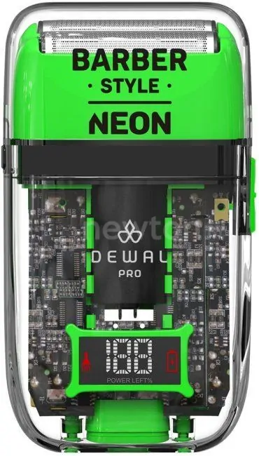 Электробритва Dewal Style Neon 03-082 (зеленый)
