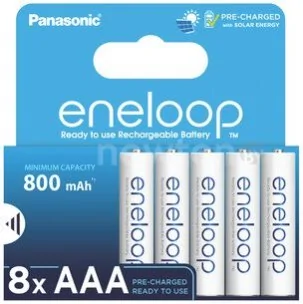 Аккумулятор Panasonic Eneloop AAA BK-4MCDE/8HH (8 шт)