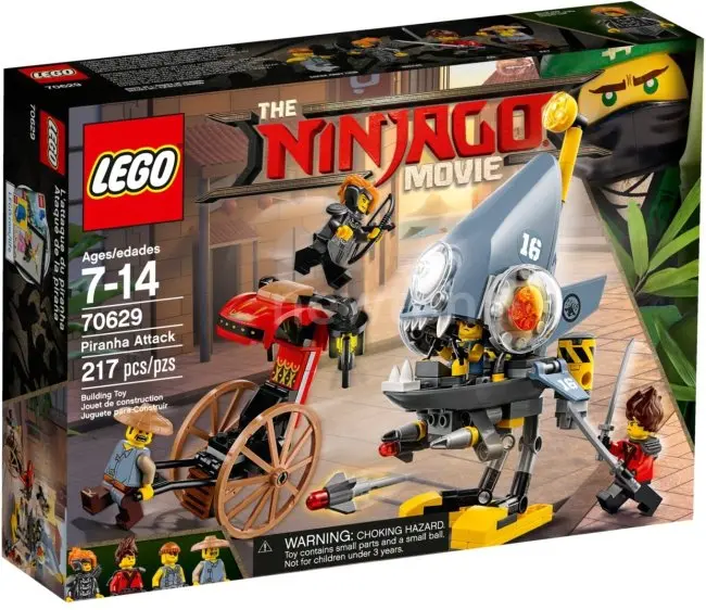 Конструктор LEGO Ninjago 70629 Нападение пираньи