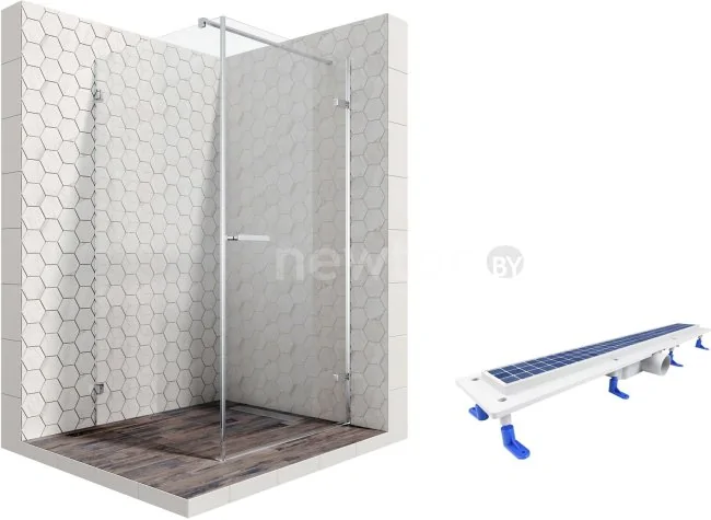 Душевой уголок Ambassador Set 10011102R-ST4