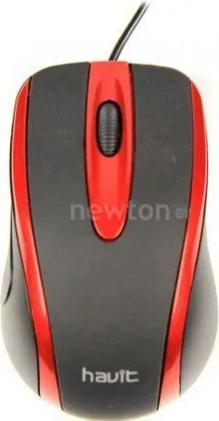 Мышь Havit HV-MS753 (черный/красный)
