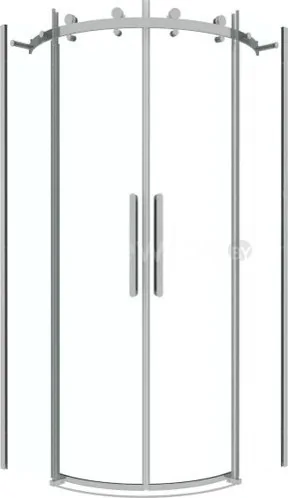 Душевой уголок Grossman Classic 90x90x195 301.K33.04.9090.10.00 (хром/прозрачное стекло)