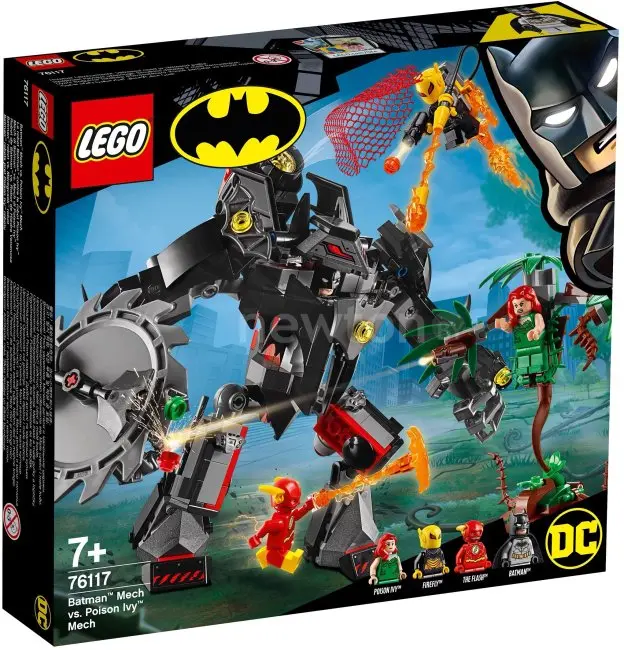 Конструктор LEGO DC Super Heroes 76117 Робот Бэтмена против робота Ядовитого Плющ
