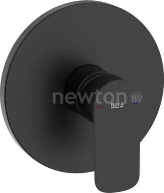 Смеситель без скрытого механизма Roca Cala Matt Black A5A226ENB0