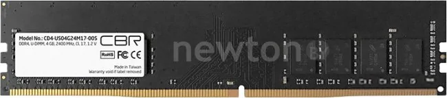 Оперативная память CBR 4ГБ DDR4 2400 МГц CD4-US04G24M17-00S