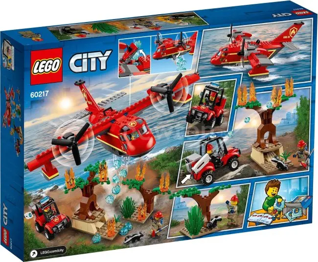 Конструктор LEGO City 60217 Пожарный самолет