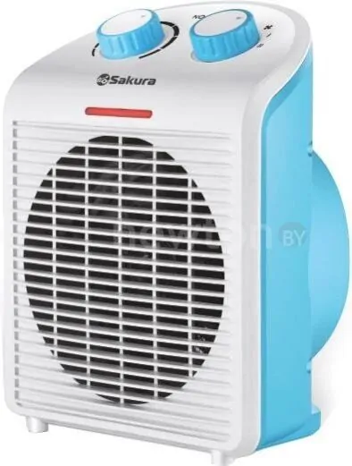 Тепловентилятор Sakura SA-0513WBL (белый/голубой)