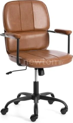 Офисное кресло TetChair Alpha (иск. кожа, коричневый)