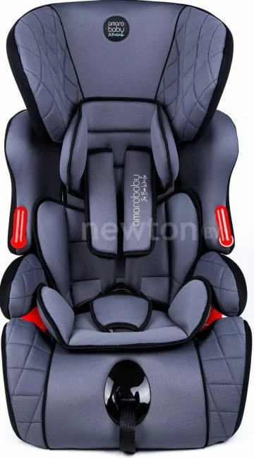 Детское автокресло Amarobaby Big trip AB212006BTSCh/11 (серый/черный)