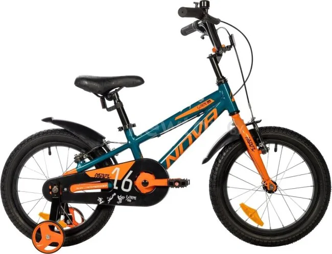 Детский велосипед Novatrack Extreme 16 2025 167AEXTREMEV.TQ5 (бирюзовый, разобранный)