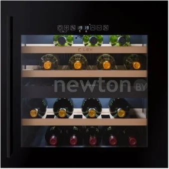 Винный шкаф LEX LWD6036BL Dual Zone S