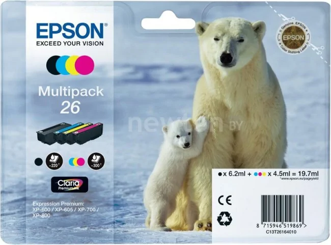 Картридж Epson C13T26164010