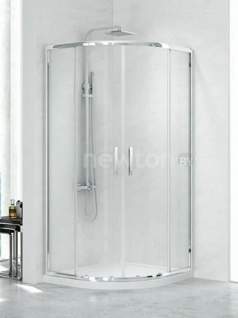 Душевой уголок NEW TRENDY New Praktic 2Д 80x80 K-0301