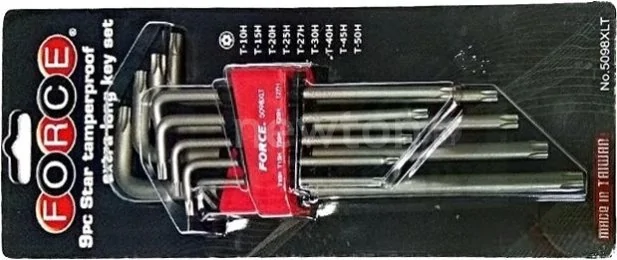 Набор ключей Force 5098XLT (9 предметов)