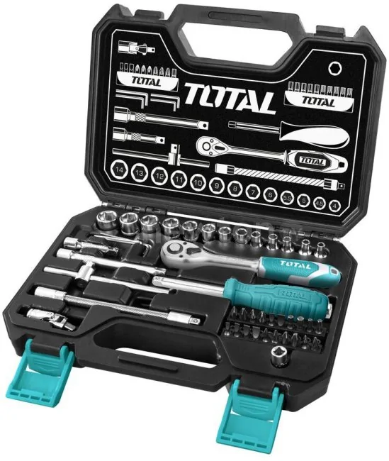 Универсальный набор инструментов Total THT141451 (45 предметов)