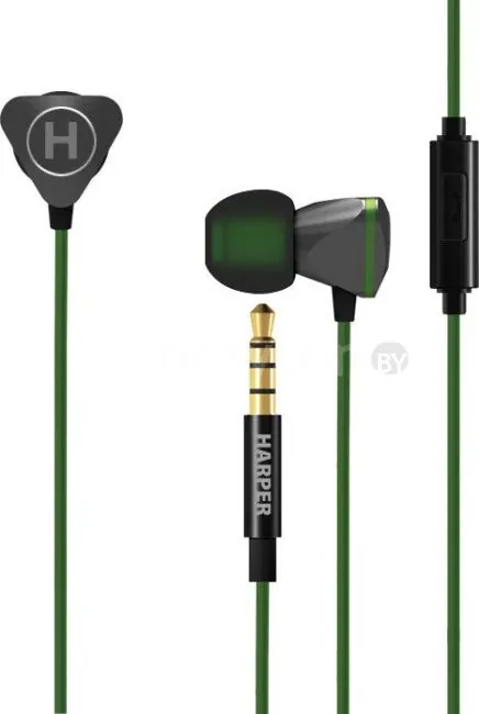 Наушники с микрофоном Harper HV-501 Green
