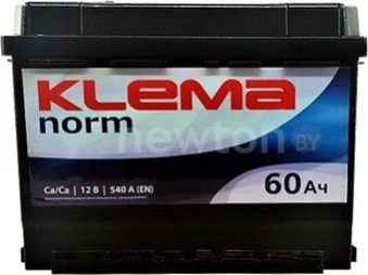 Автомобильный аккумулятор Klema Norm 6СТ-60А3(0) (60 А·ч)