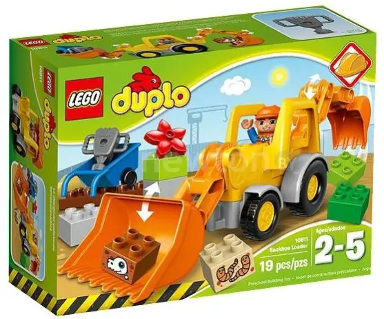 Конструктор LEGO Duplo 10811 Экскаватор-погрузчик