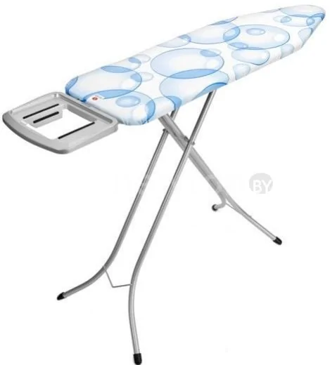 Гладильная доска Brabantia B 124x38 см 101205 (пузырьки/каркас серый металлик)