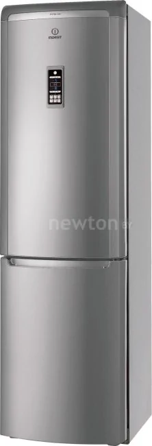 Холодильник с нижней морозильной камерой Indesit PBAA 34 F X D