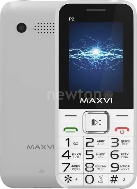 Телефон Maxvi P2 (белый)