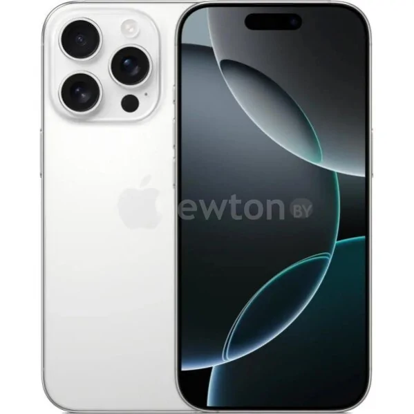 Телефон Apple iPhone 16 Pro Dual SIM 256GB (белый титан)
