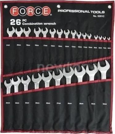 Набор ключей Force 5261C (26 предметов)
