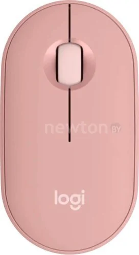 Мышь Logitech M350S Pebble 2 (розовый)