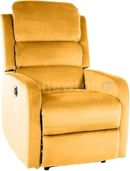 Электрический реклайнер Signal Pegaz Velvet Bluvel 68 (карри)