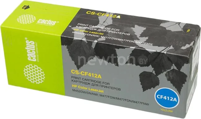Картридж CACTUS CS-CF412A (аналог HP CF412A)