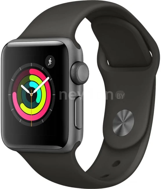 Умные часы Apple Watch Series 3 38 мм (алюминий серый космос/серый)