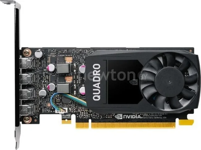 Видеокарта PNY Nvidia Quadro P1000 4GB GDDR5 VCQP1000-SB