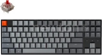Клавиатура Keychron K8-H1 RGB K8-H1-RU (Gateron G Pro Red)