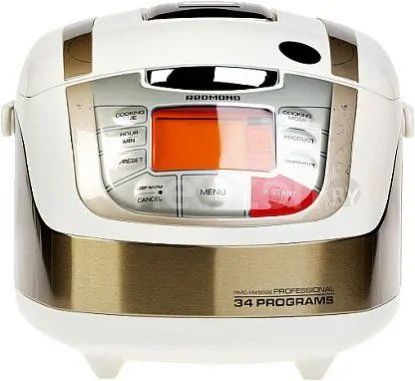 Мультиварка Redmond RMC-M4502E (белый/золотистый)