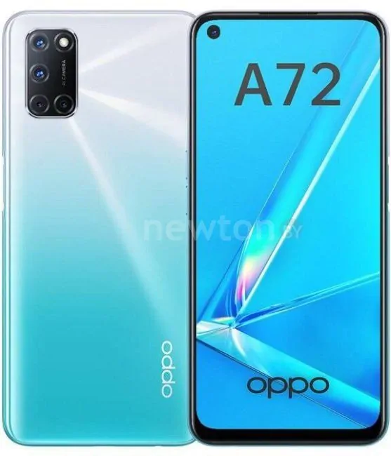 Телефон Oppo A72 CPH2067 4GB/128GB (белый)