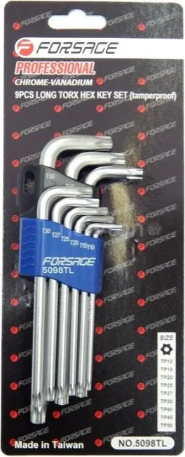 Набор ключей FORSAGE 5098TL 9 предметов