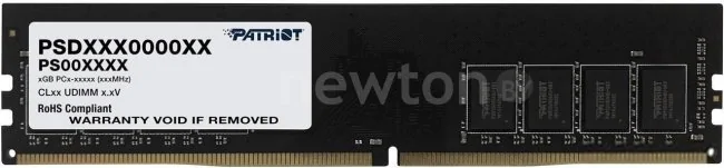 Оперативная память Patriot Signature Line 16GB DDR4 PC4-25600 PSD416G32002
